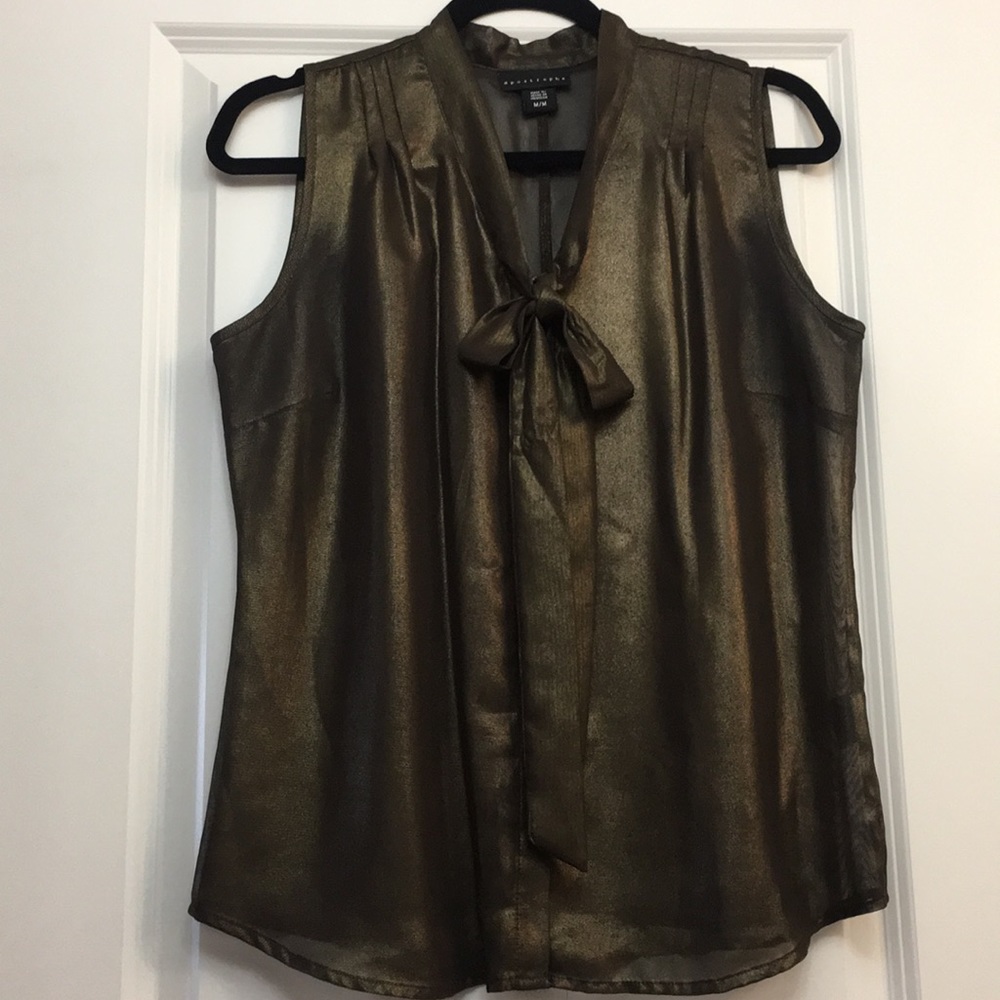 Apostrophe Sheer Glitter Top